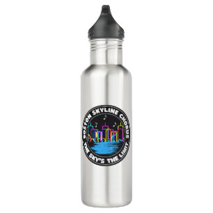 Boston Skyline Chorus Logo Wasserflasche Edelstahlflasche