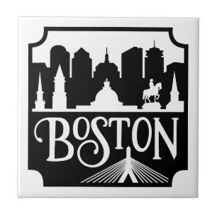 Boston Skyline Fliese