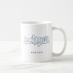 Boston-Skyline Kaffeetasse