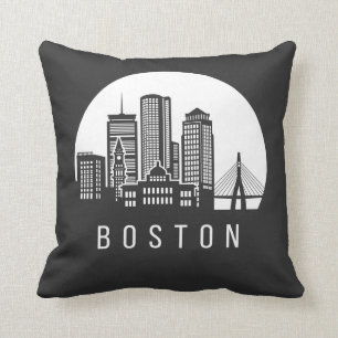 Boston Skyline Kissen