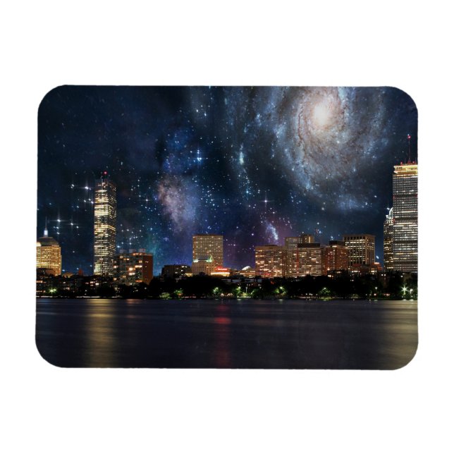 Boston Skyline Magnet (Horizontal)