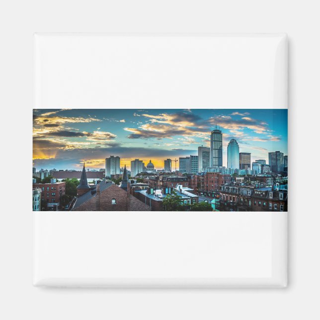 Boston Skyline Magnet (Vorne)