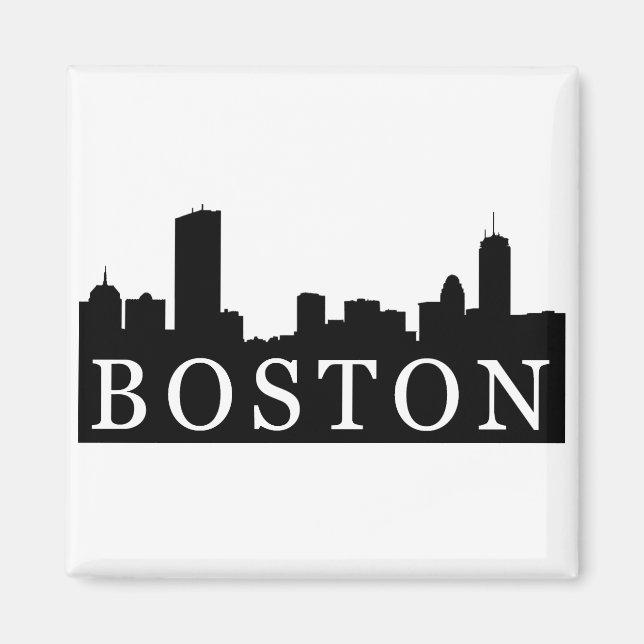 Boston Skyline Magnet (Vorne)