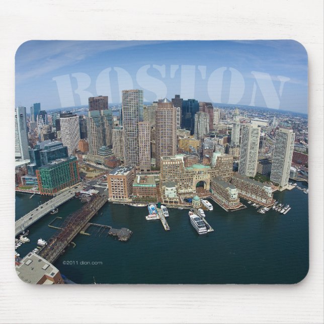 Boston-Skyline Mousepad (Vorne)