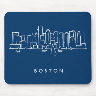 Boston-Skyline Mousepad