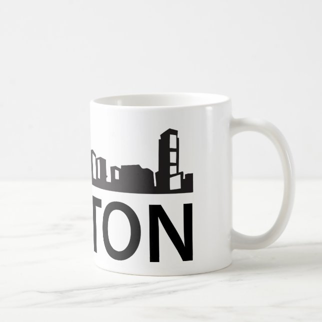 Boston-Skyline Tasse (Rechts)