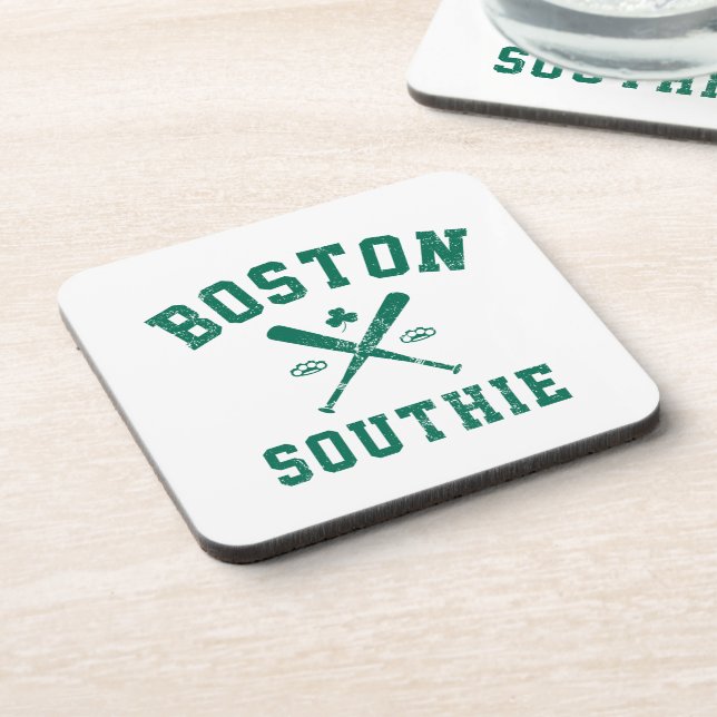 Boston Southie Getränkeuntersetzer (Linke Seite)