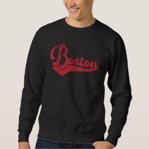 Boston Souvenir Massachusetts Heimatstadt vintage Sweatshirt