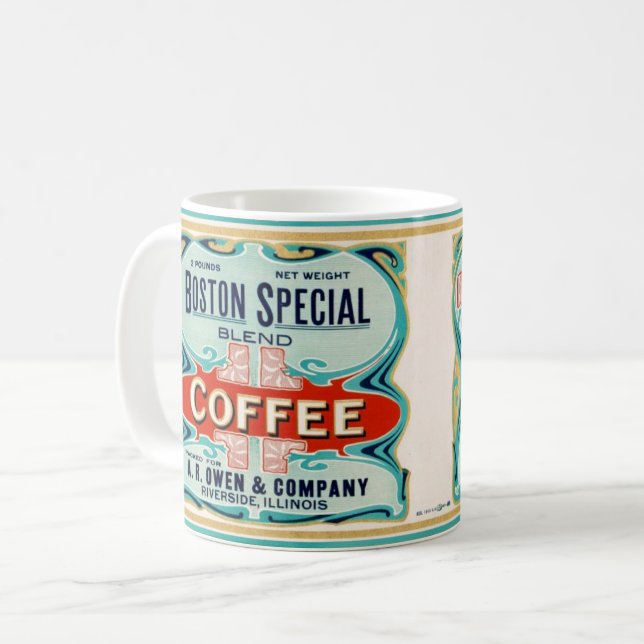 Boston Special Coffee Tasse (Vorderseite Links)