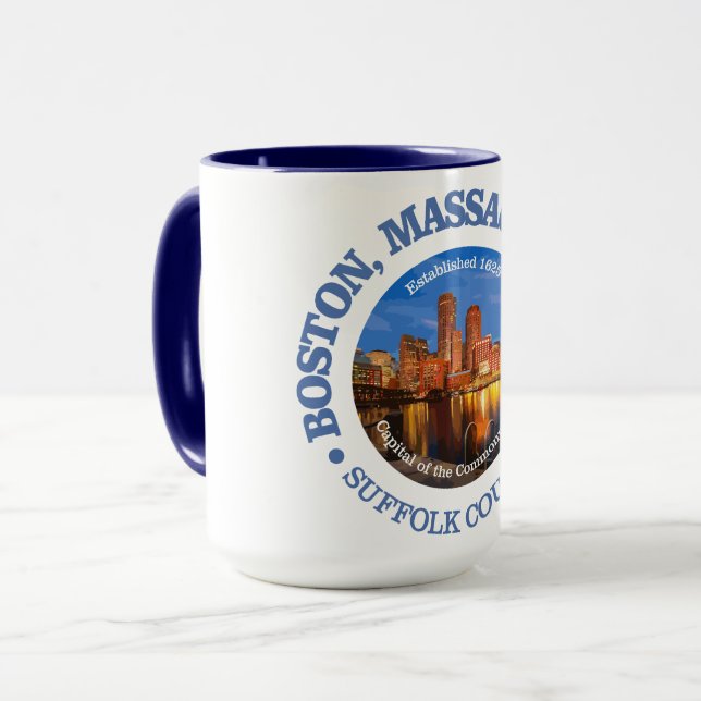 Boston (Städte) Tasse (Vorderseite Links)