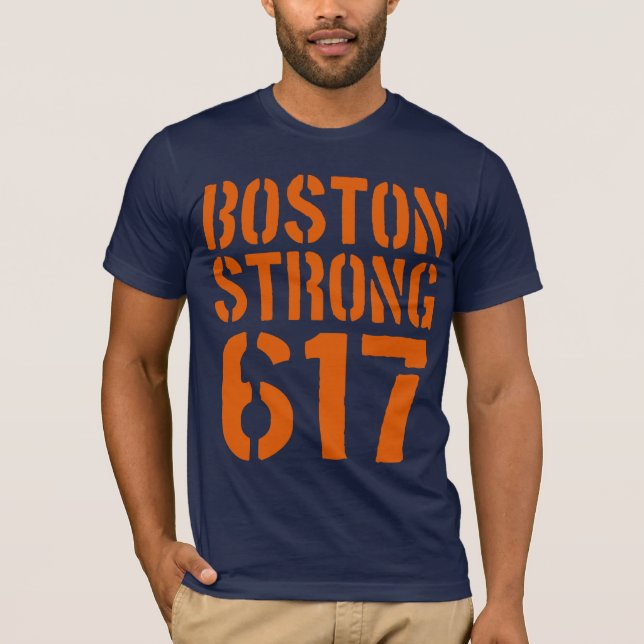 Boston starke 617 T-Shirt (Vorderseite)