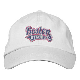 Boston starkes Ballpark-Kleeblatt gestickte Kappe