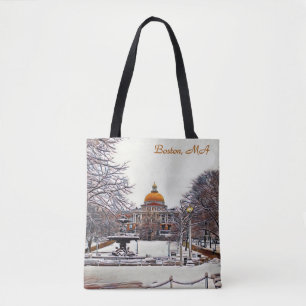 Boston State House im Winter