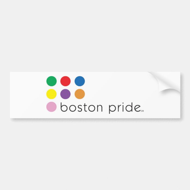 Boston-Stolz-Stoßdämpfer Autoaufkleber (Vorne)
