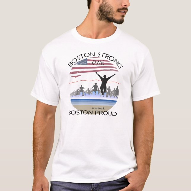 Boston stolz T-Shirt (Vorderseite)