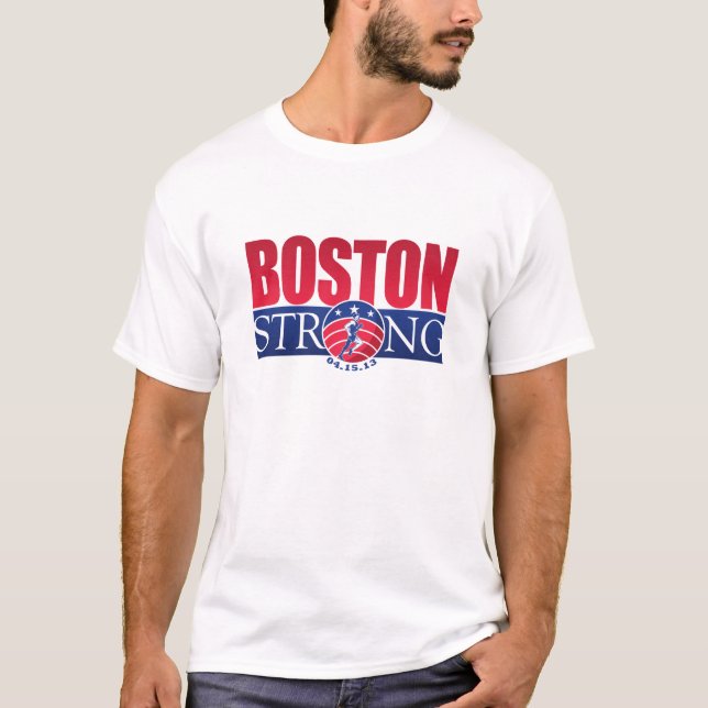 Boston Strong, 15. April 2013 T-Shirt (Vorderseite)