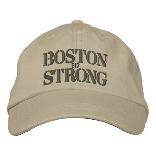 Boston Strong 617 Bestickte Kappe