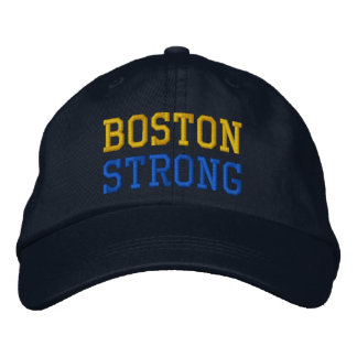 Boston Strong Bestickte Baseballkappe