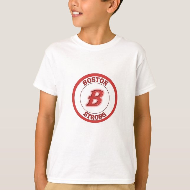 Boston Strong Boys T - Shirt (Vorderseite)