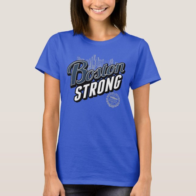 BOSTON STRONG CITY T-Shirt (Vorderseite)