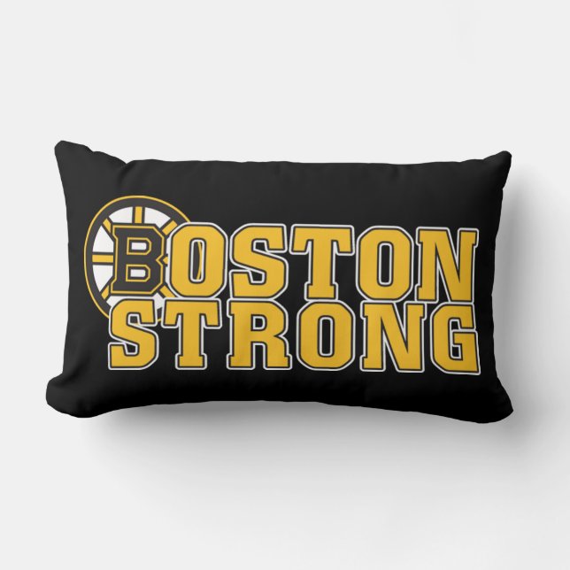 Boston Strong Lendenkissen (Vorderseite)