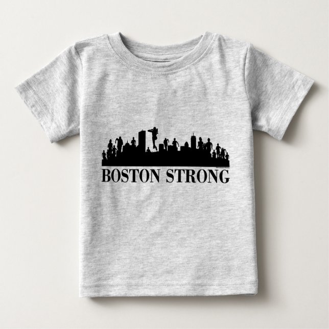 Boston Strong Pride Baby T-shirt (Vorderseite)