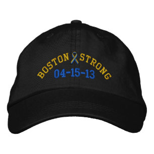 Boston Strong Ribbon 04-15-13 Embroidery Cap Bestickte Kappe