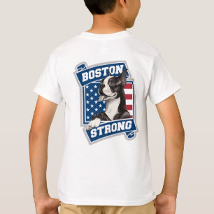BOSTON STRONG TERRIER WAPPEN T-Shirt