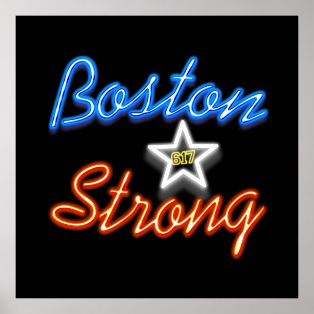 Boston Strong USA Poster (Vorne)