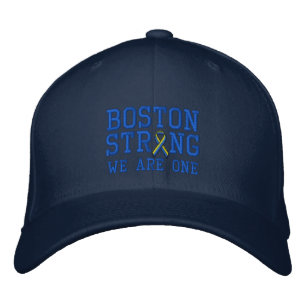 Boston Strong WE are ONE Ribbon Edition Bestickte Baseballkappe