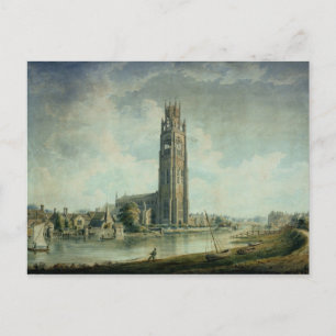 Boston Stump: Blick aus dem Südwesten Postkarte