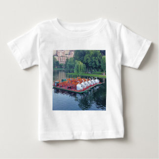 Boston Swan Boats Baby T-shirt