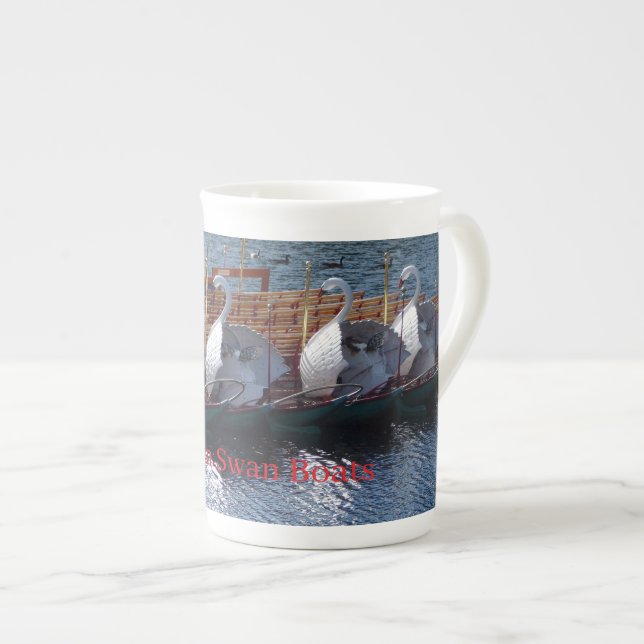 Boston Swan Boats Tasse (Vorderseite Rechts)