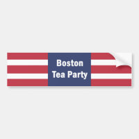 Boston Tea Party Autoaufkleber