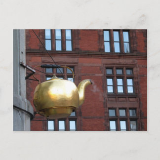 Boston Tea Pot Postkarte