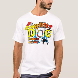 Boston Terrier Agility Geschenke T-Shirt
