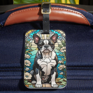 Boston Terrier Air Freshener Gepäckanhänger