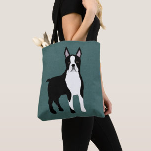 Boston Terrier Allover Tasche