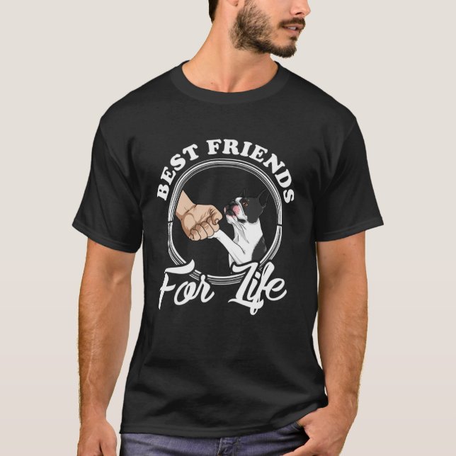 Boston Terrier  Best Friends  Boston Terrier T-Shirt (Vorderseite)