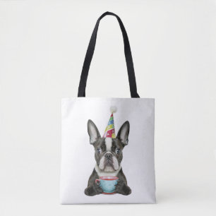 Boston Terrier Birthday Hat Classic T - Shirt