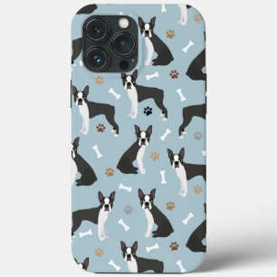 Boston Terrier Bones and Paws  Case-Mate iPhone Hülle
