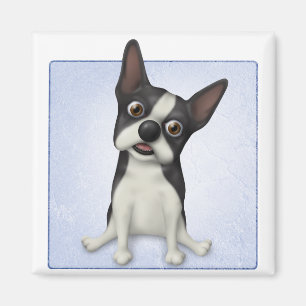 Boston Terrier BOST1 Magnet