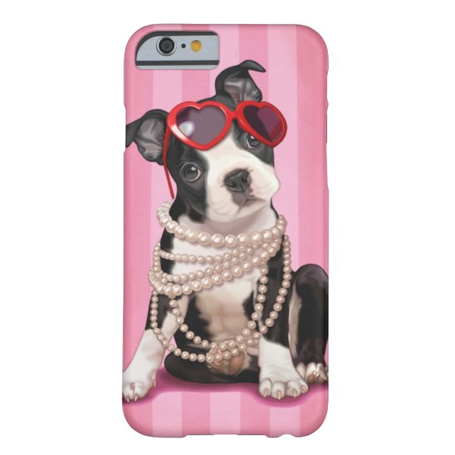 Boston Terrier Case-Mate iPhone Hülle (Rückseite)
