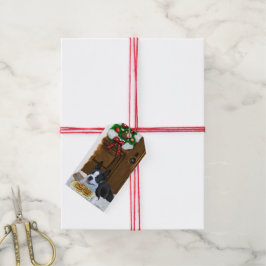 Boston Terrier Christmas Geschenke Geschenkanhänger
