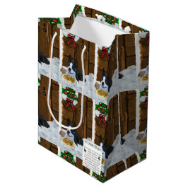 Boston Terrier Christmas Geschenke Mittlere Geschenktüte