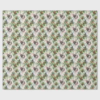 Boston Terrier Christmas Wrapping Paper Geschenkpapier