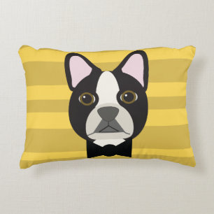 Boston Terrier Dekokissen