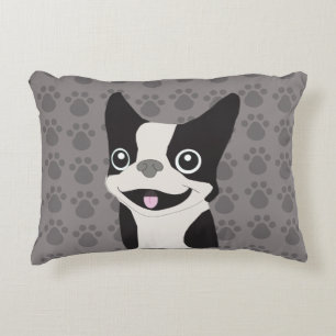 Boston Terrier Dekokissen