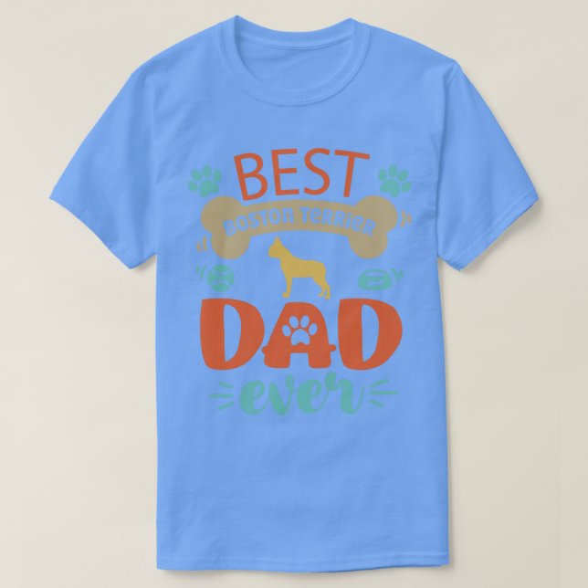 Boston Terrier Dog 2 T-Shirt (Design vorne)
