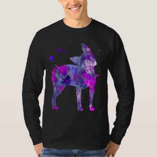 Boston Terrier Dog Aquarellmalerei 2 T-Shirt